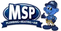 MSP plumbing heating air logo